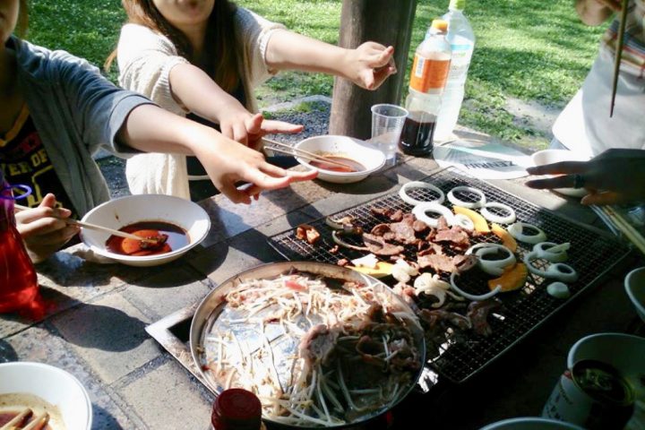 野外体験BBQ